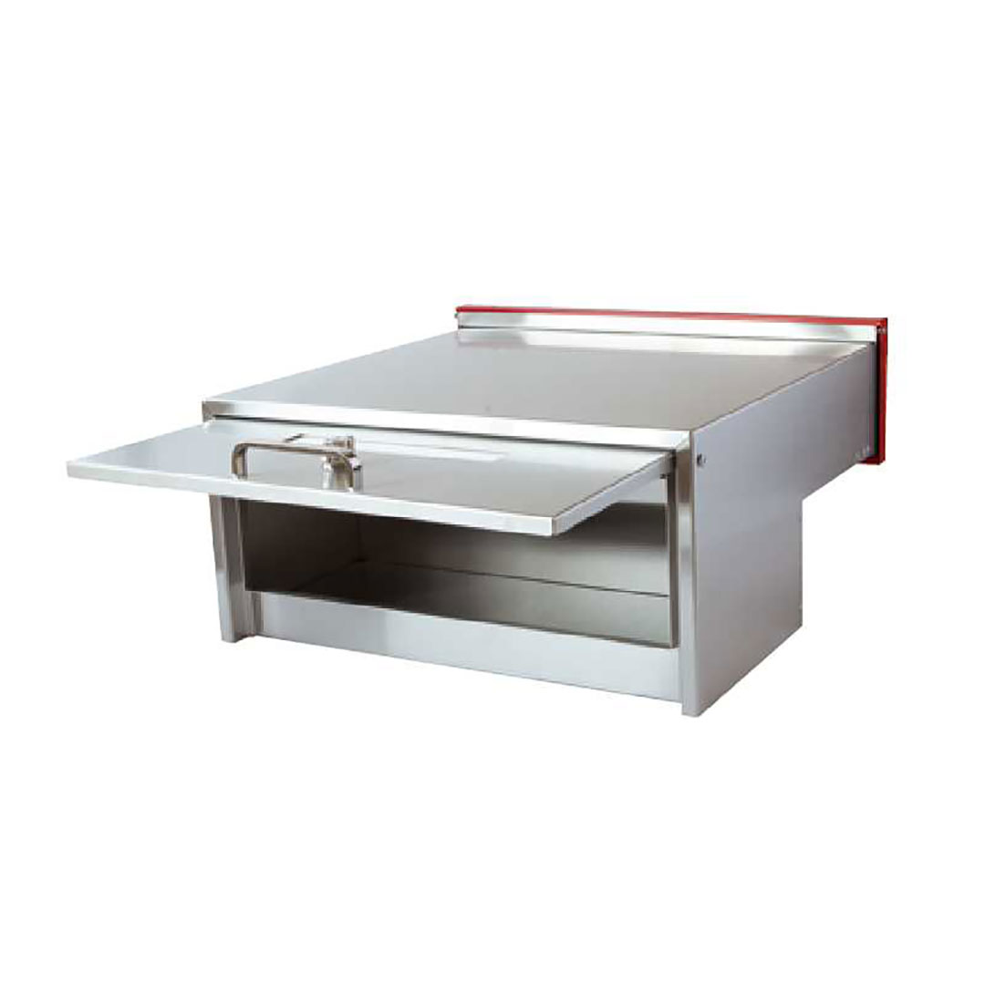 デザインポスト スピラ SPILLA シルバー シンプル 横型 埋込専用 郵便ポスト 福彫 PSP-1S