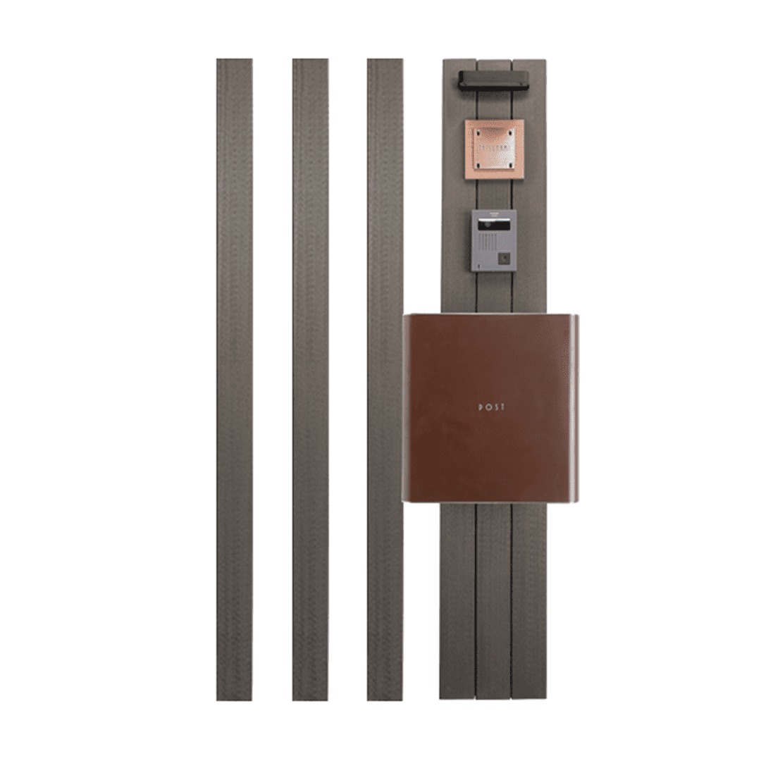 機能門柱BONHEURと組み合わせたイメージです