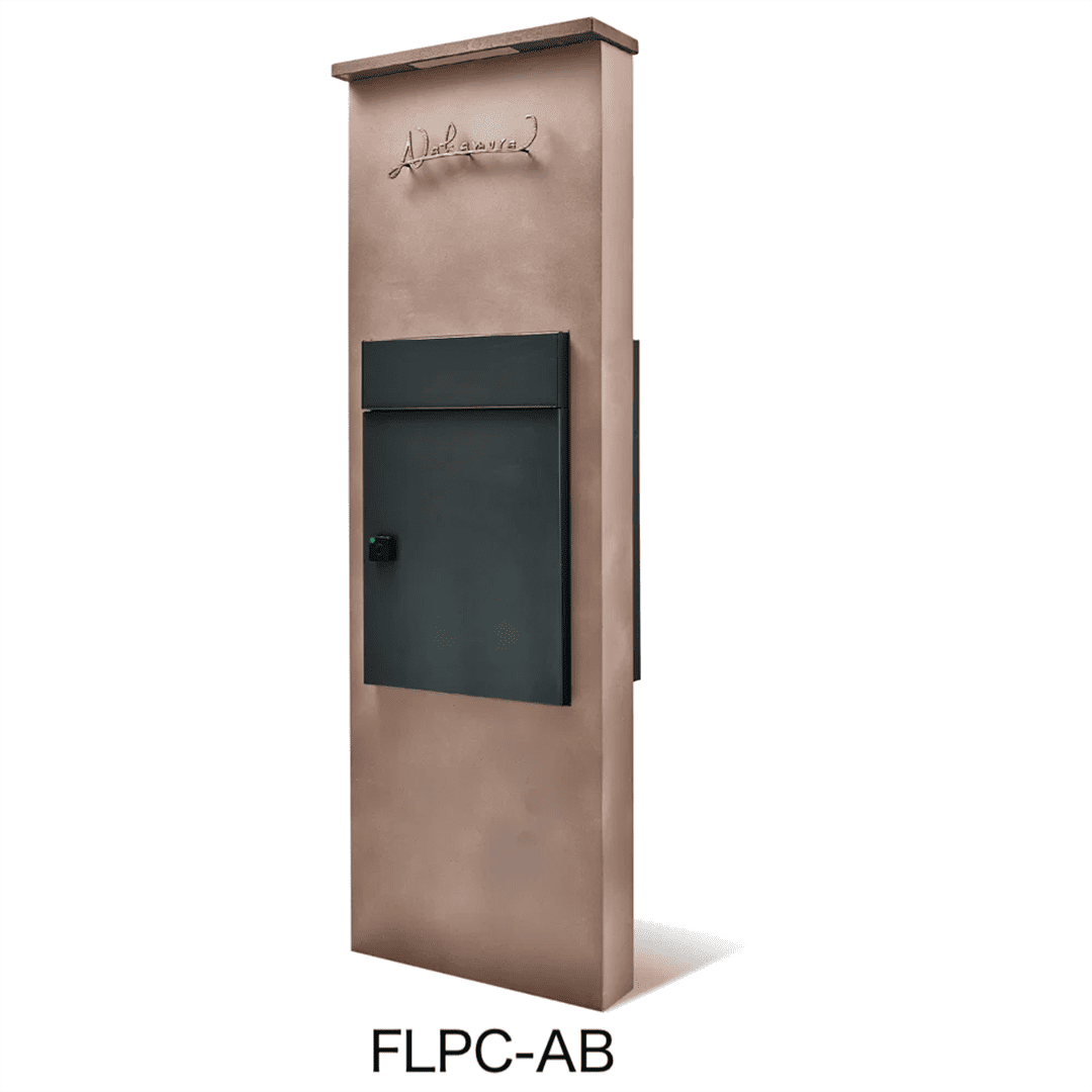 門柱壁 ランパード カーゴ LAMPARD CARGO アッシュブラウン 本体のみ インターホン取付OK 福彫 FLPC-AB