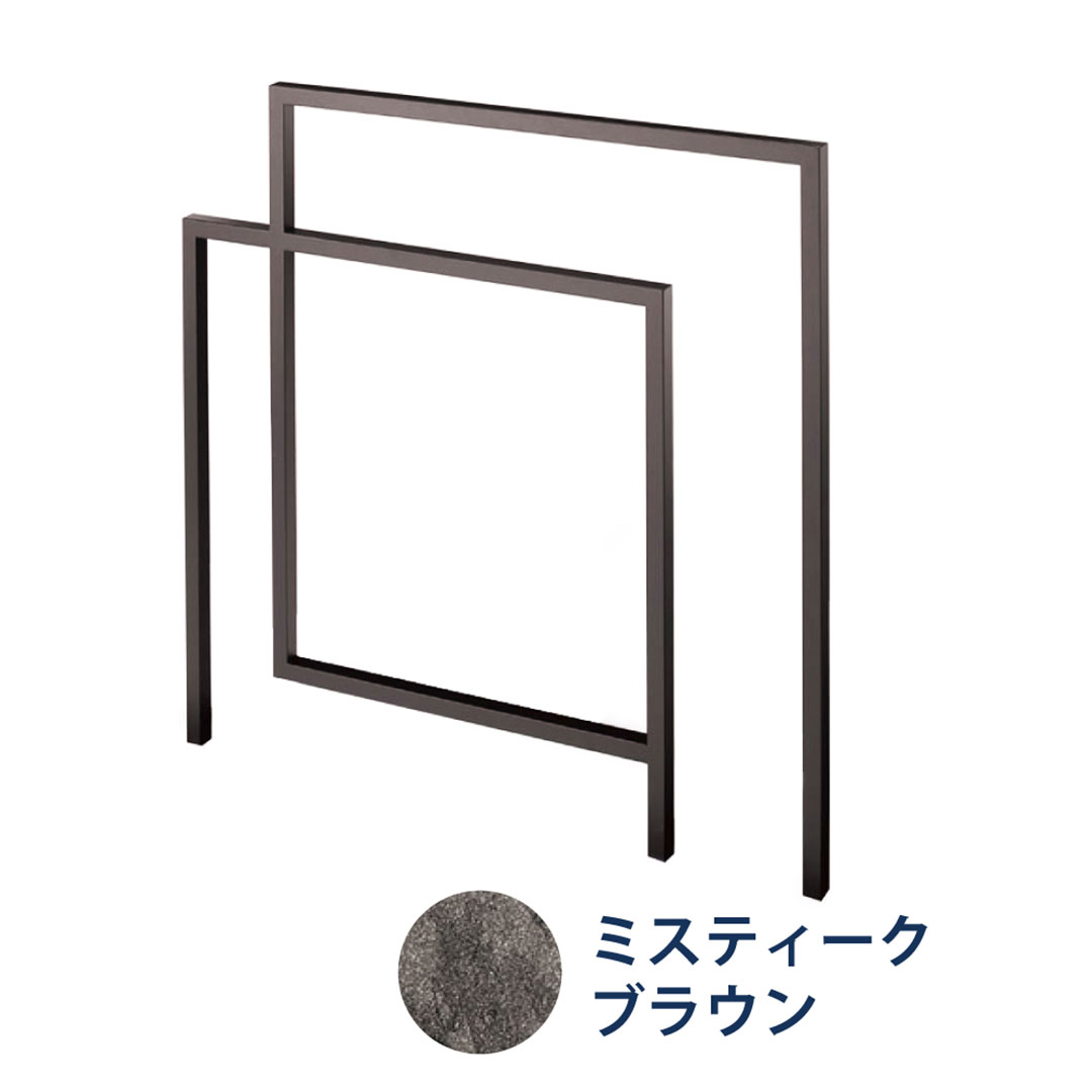 デコフレーム FDF-1 ミスティークブラウン （リン酸処理風塗装） H800×W800mm 外構用装飾フレーム 福彫