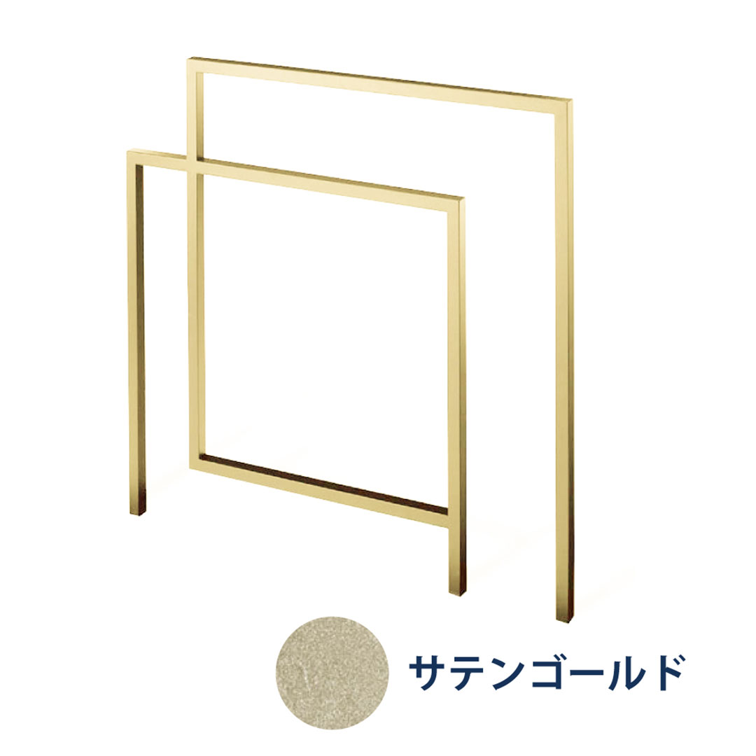 デコフレーム FDF-1 サテンゴールド （リン酸処理風塗装） H800×W800mm 外構用装飾フレーム 福彫