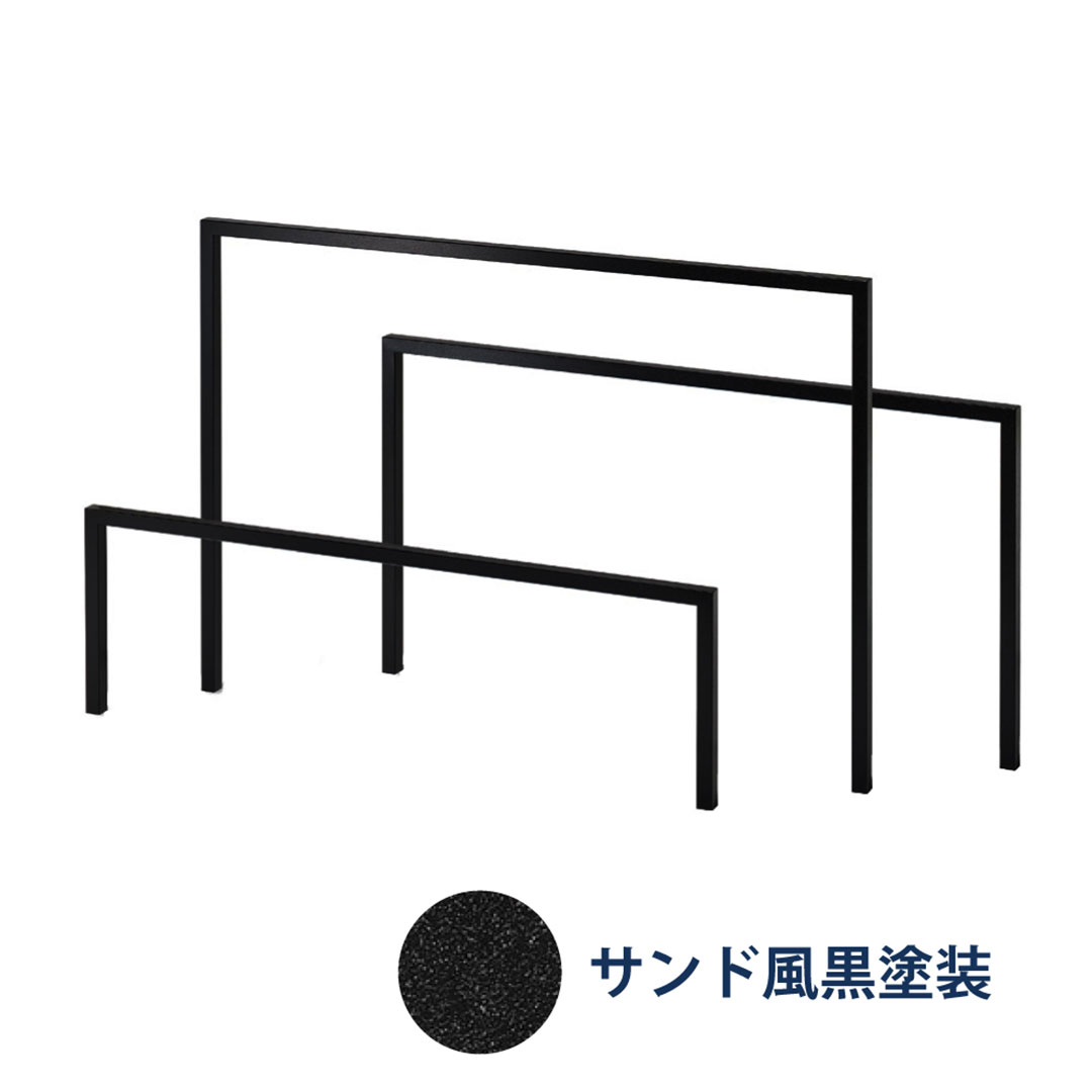 デコフレームセット FDF-10S サンド風黒塗装 ブラック 外構用装飾フレーム 福彫