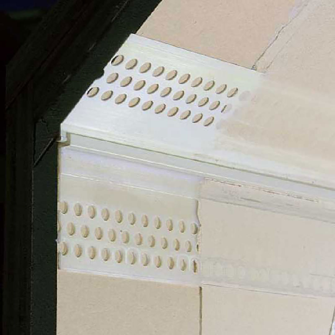 フリー勾配スライド見切３T 2000mm FC3T2W【ケース販売】50本 後付け 省令準耐火構造 フクビ