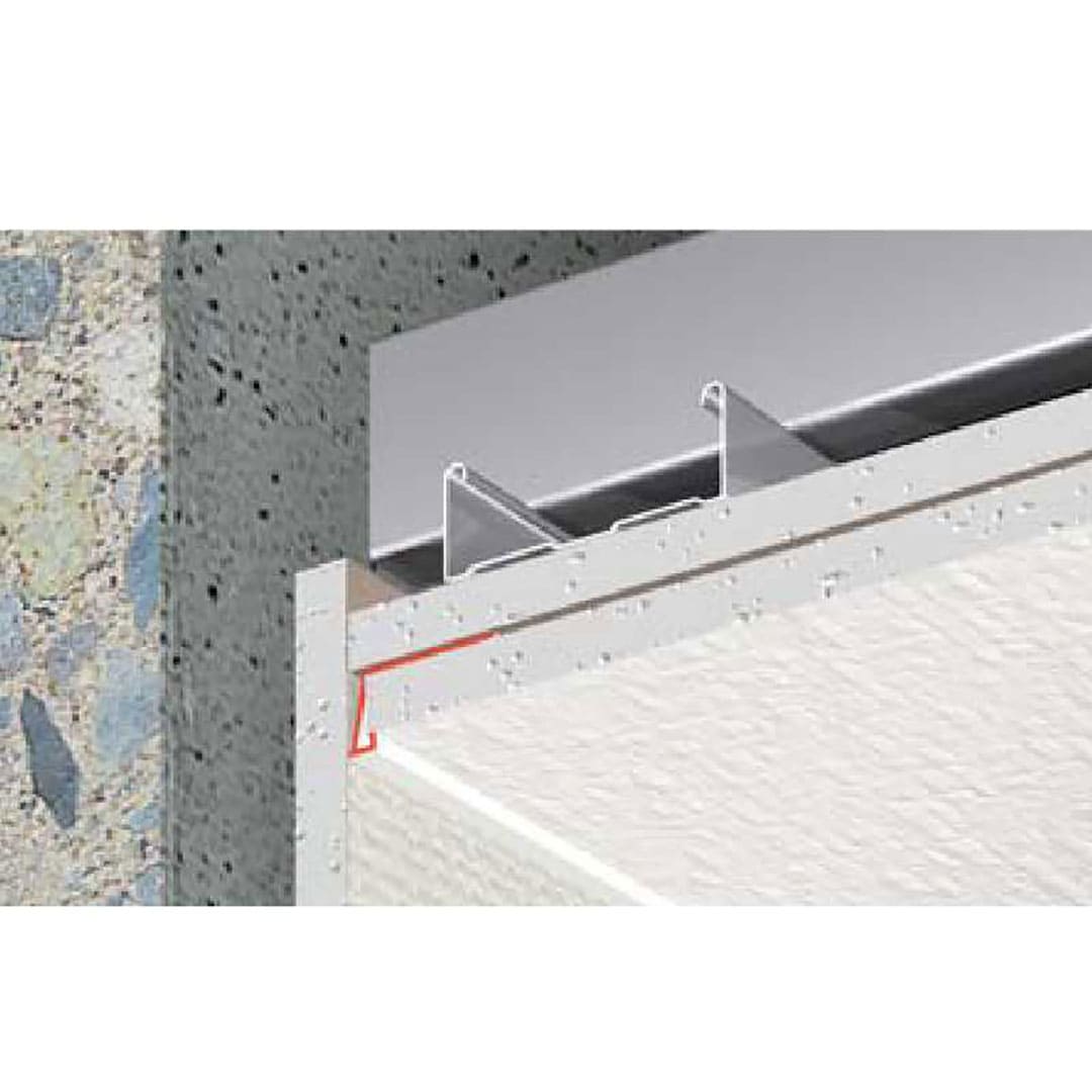 F見切 FC-12S 1820mm FC12S 【ケース販売】100本先付け コの字 樹脂 フクビ