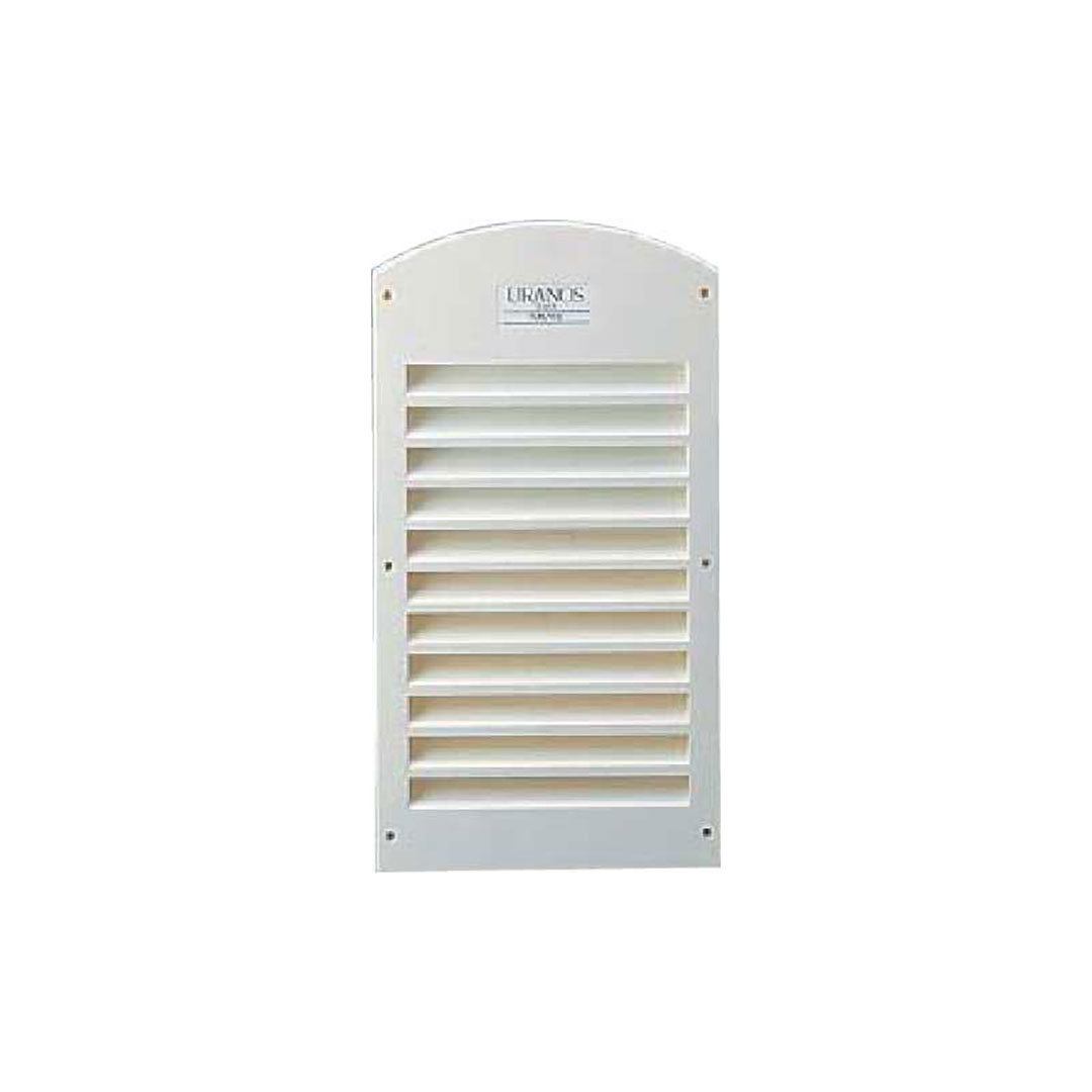 大型 ヤギリ ウラノス スノーホワイト 600×320×50(mm) KNKUW【ケース販売】4個 小屋裏換気材 後付