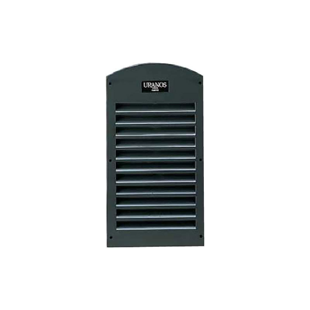 大型 ヤギリウラノス ブラック 600×320×50(mm) KNKUB【ケース販売】4個 小屋裏換気材 後付