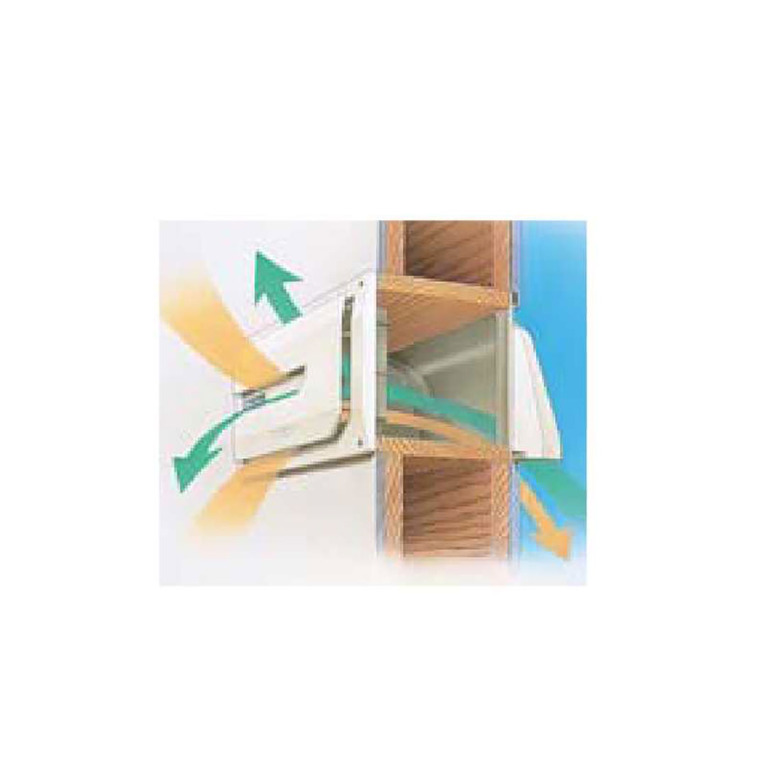 プッシュ式 レジスター 順風 断熱タイプ シルバーホワイト 200×250(mm) PLGD【ケース販売】20個