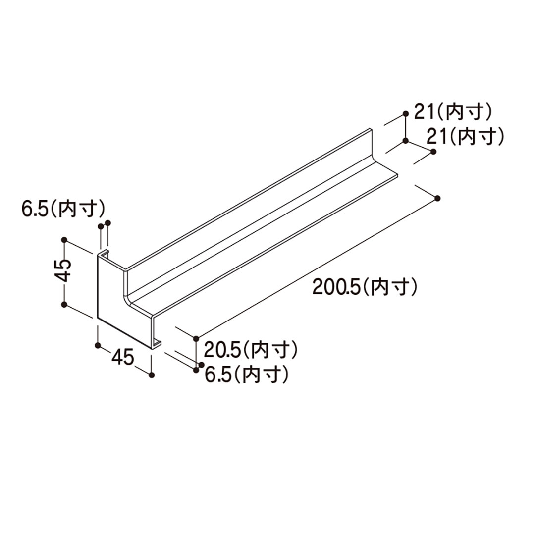 マルチユース 窓枠カバー オフホワイト BSM22W【ケース販売】2本入 浴室 抗菌加工 窓枠 樹脂 フクビ