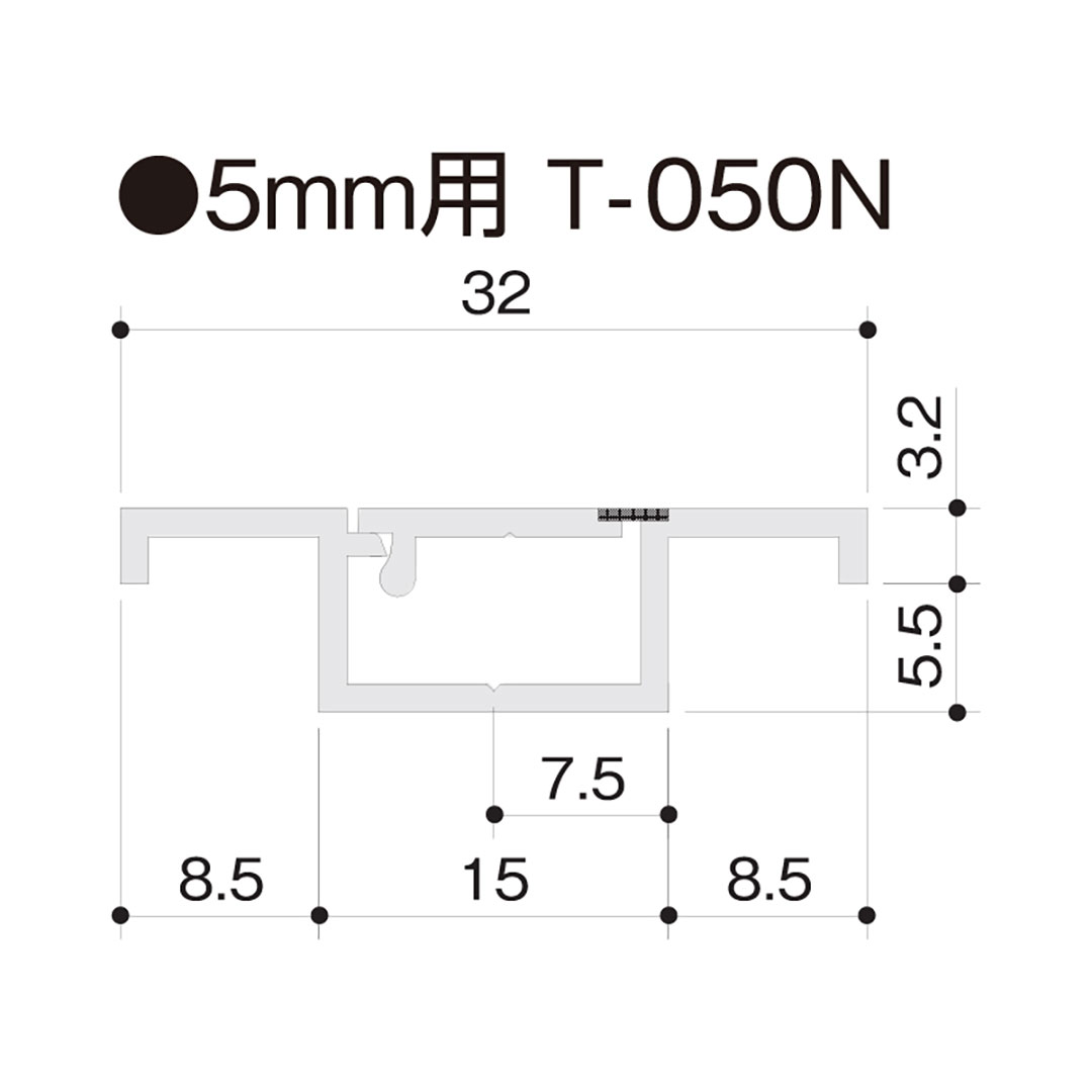 点検口枠 T-050N オフホワイト T5N20 200×200mm【ケース販売】25枠 ボード厚5mm用 天井壁兼用 フクビ