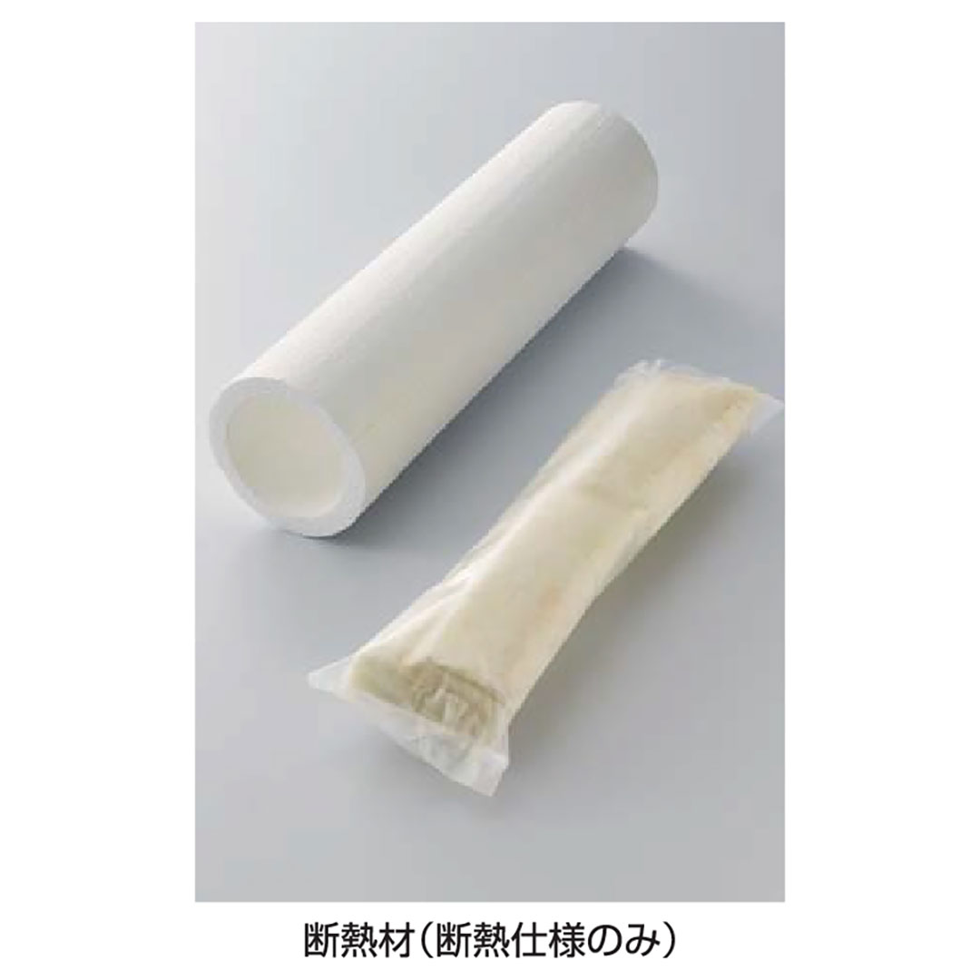 FS点検口 断熱仕様 ホワイト FSTDBW φ116×381.5mm【ケース販売】3セット  ファイバースコープ フクビ