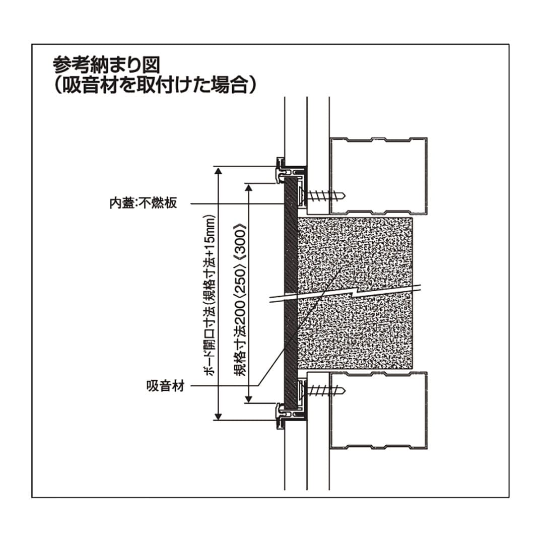 壁用点検口枠NF11 オフホワイト NF920 200×200mm【ケース販売】15枠 9.5mm用 樹脂 フクビ