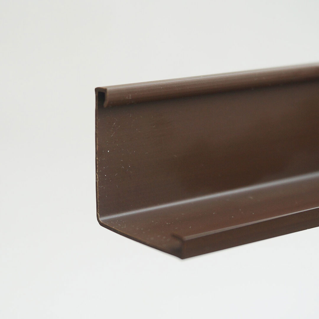 壁出隅カバー24 ウッドダークブラウン KDC2WDB【ケース販売】50本入 リフォームカバー工法 フクビ化学工業