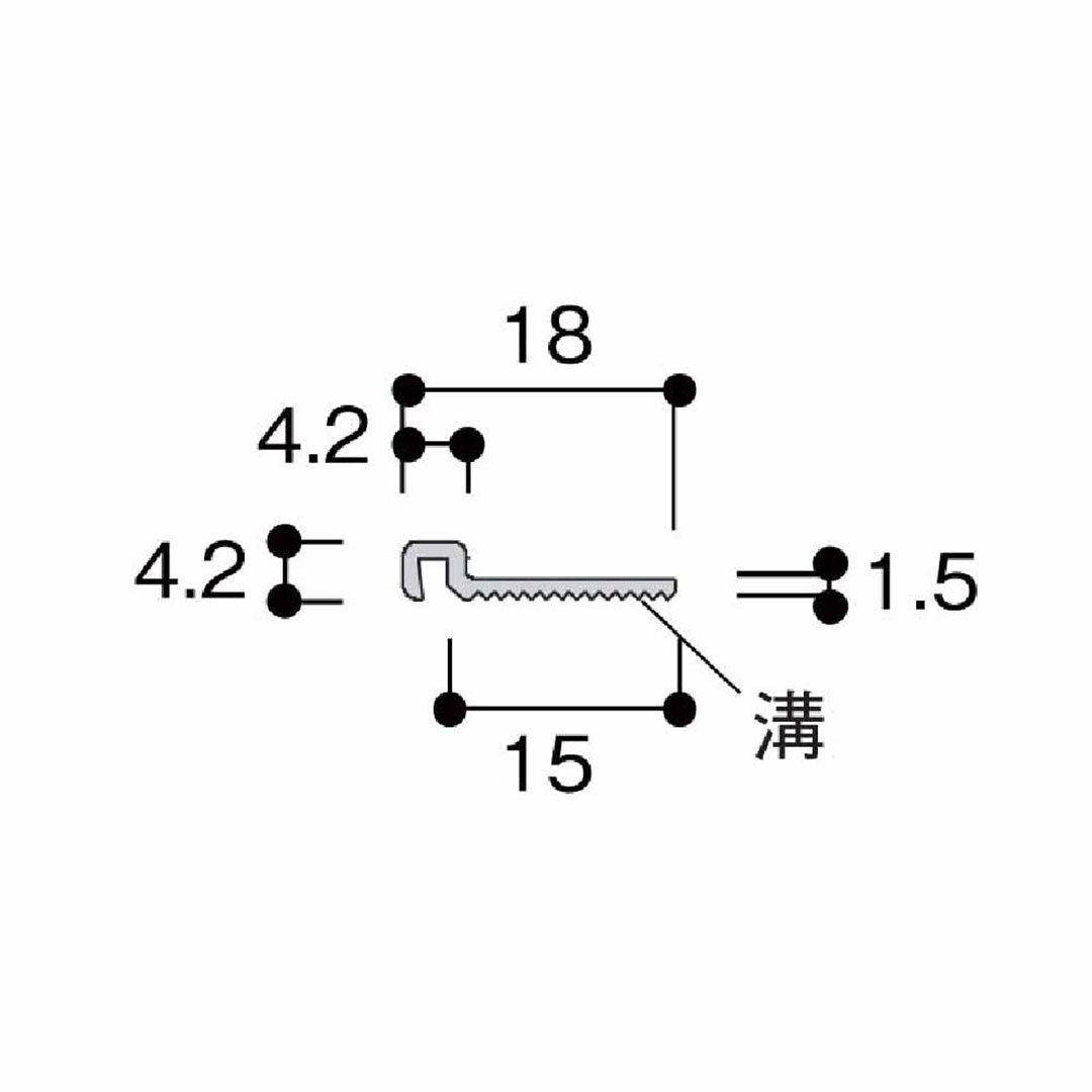 チリカバー15 ウッドブラウン TRC2WB【ケース販売】50本入 引戸枠カバー・居室窓枠カバー専用部材 リフォームカバー工法 フクビ化学工業