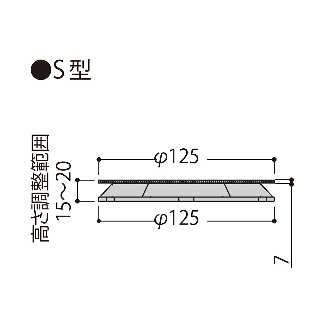 マルチポスト S型 MPSTS【ケース販売】100個入 フクビ化学工業 FUKUVI
