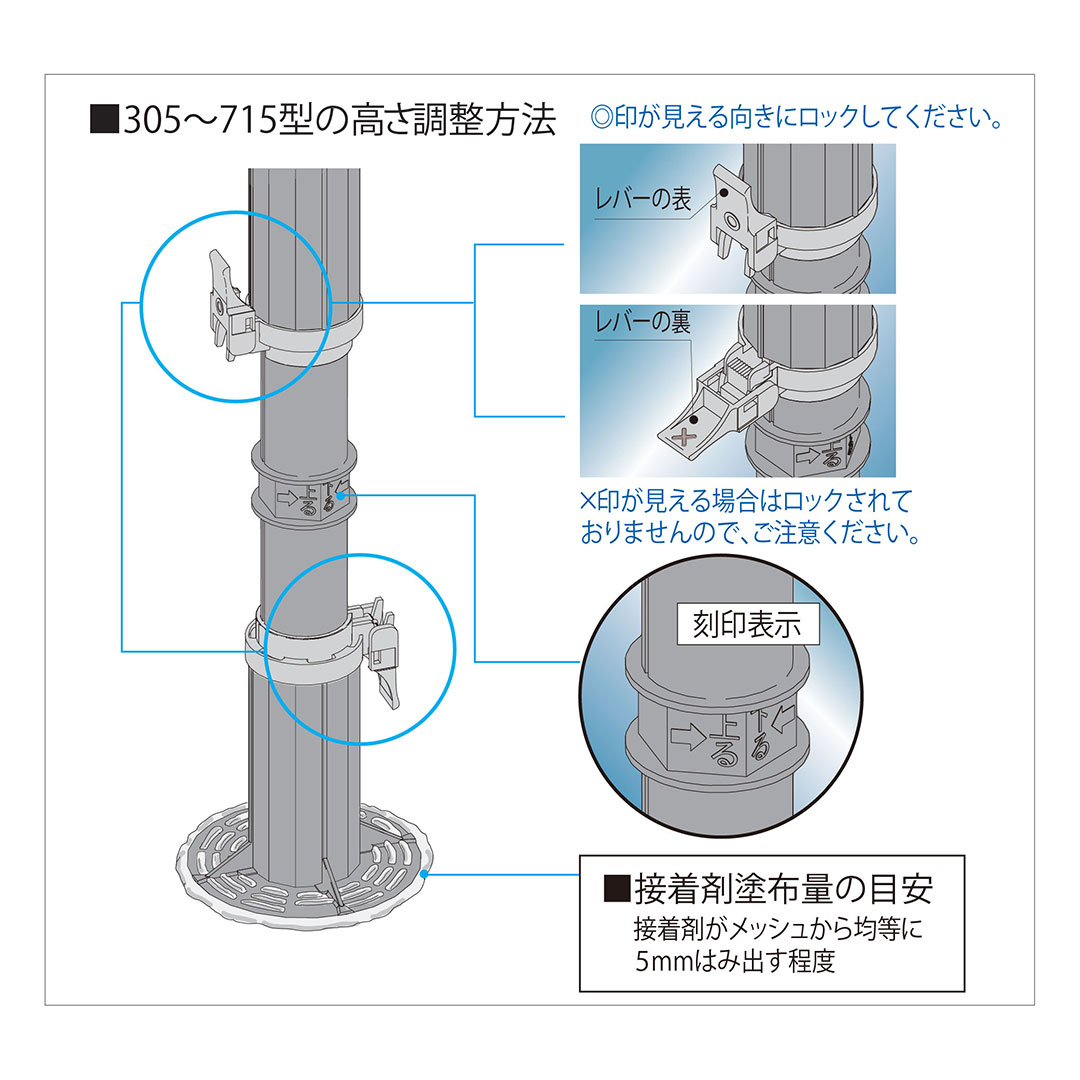 マルチポスト 715型 MPST715【ケース販売】30個入 フクビ化学工業 FUKUVI