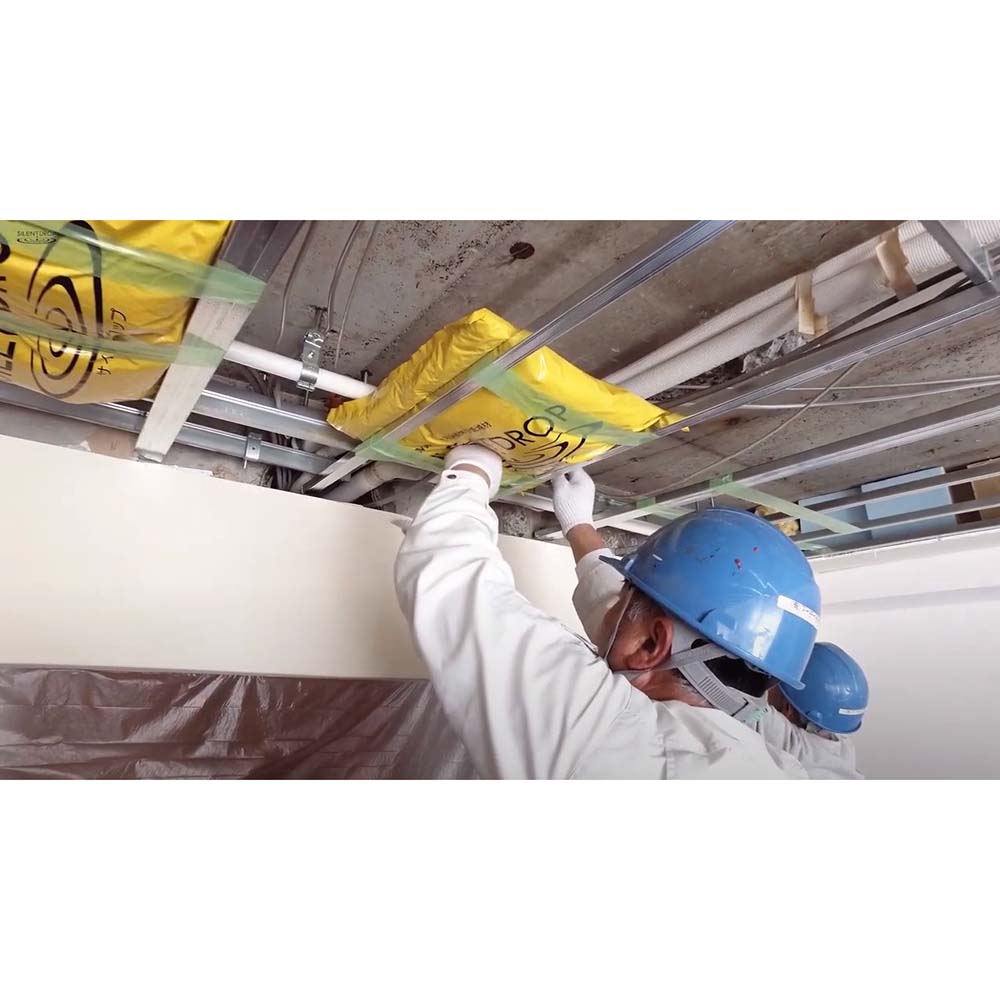 ラインガード K-01 サイレントドロップ用 SDLGK50【ケース販売】5巻入 天井 遮音 床 衝撃音 フクビ