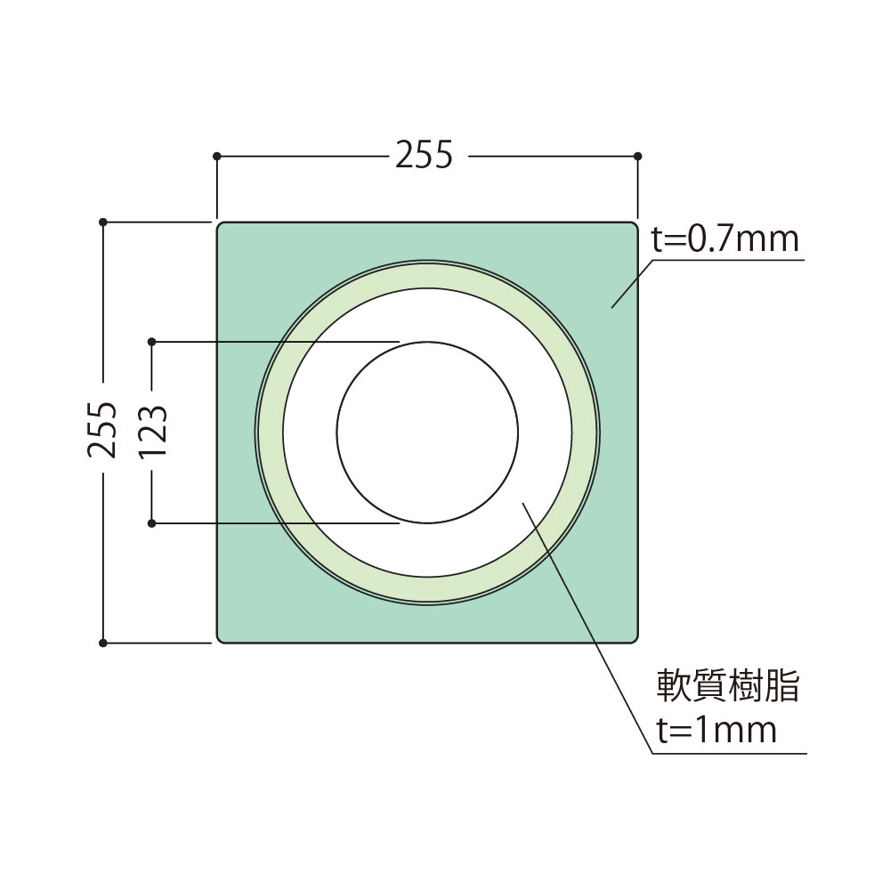 ウェザータイト パイプ用 φ150用 換気口 WTP150【ケース販売】40個入 防水 外壁 軟質樹脂 フクビ