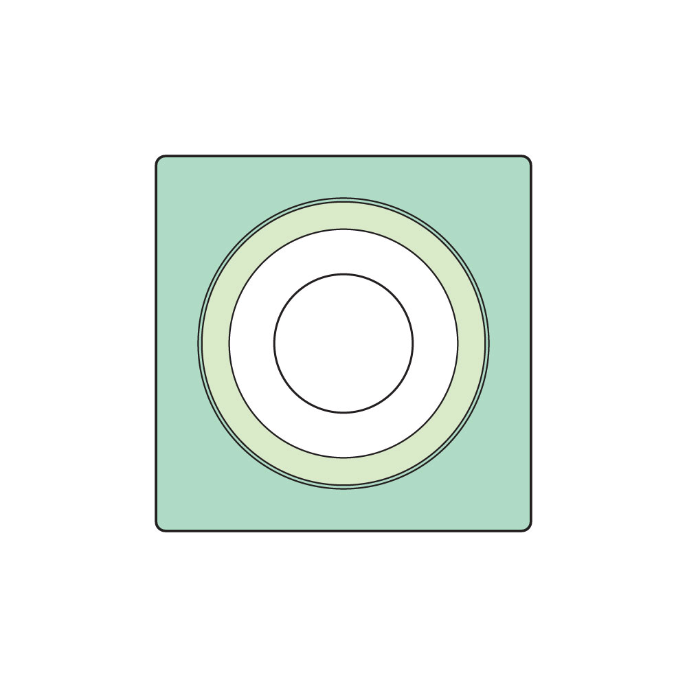 ウェザータイト パイプ用 φ100用 換気口 WTP100【ケース販売】40個入 防水 外壁 軟質樹脂 フクビ