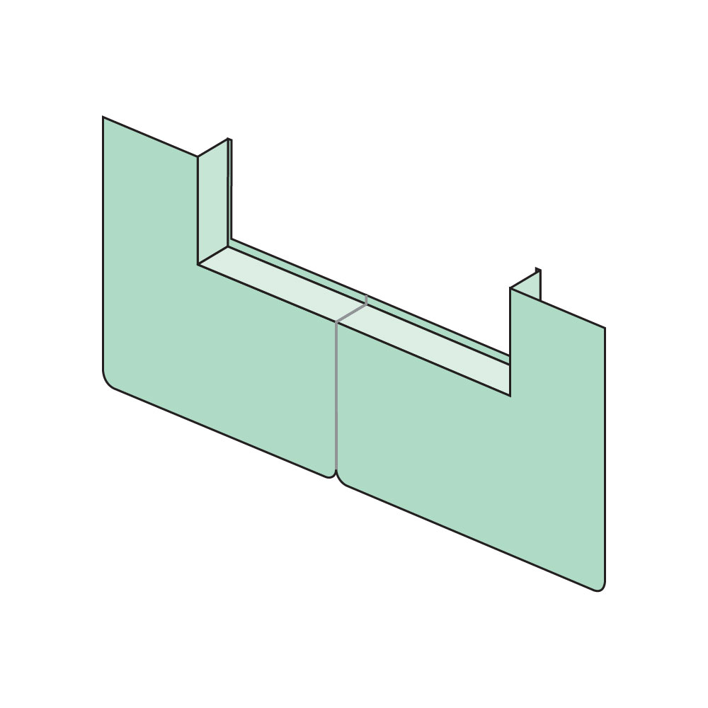 ウェザータイト サッシ用 角部材43 WTSK43【ケース販売】20個入 防水 アルミサッシ フクビ