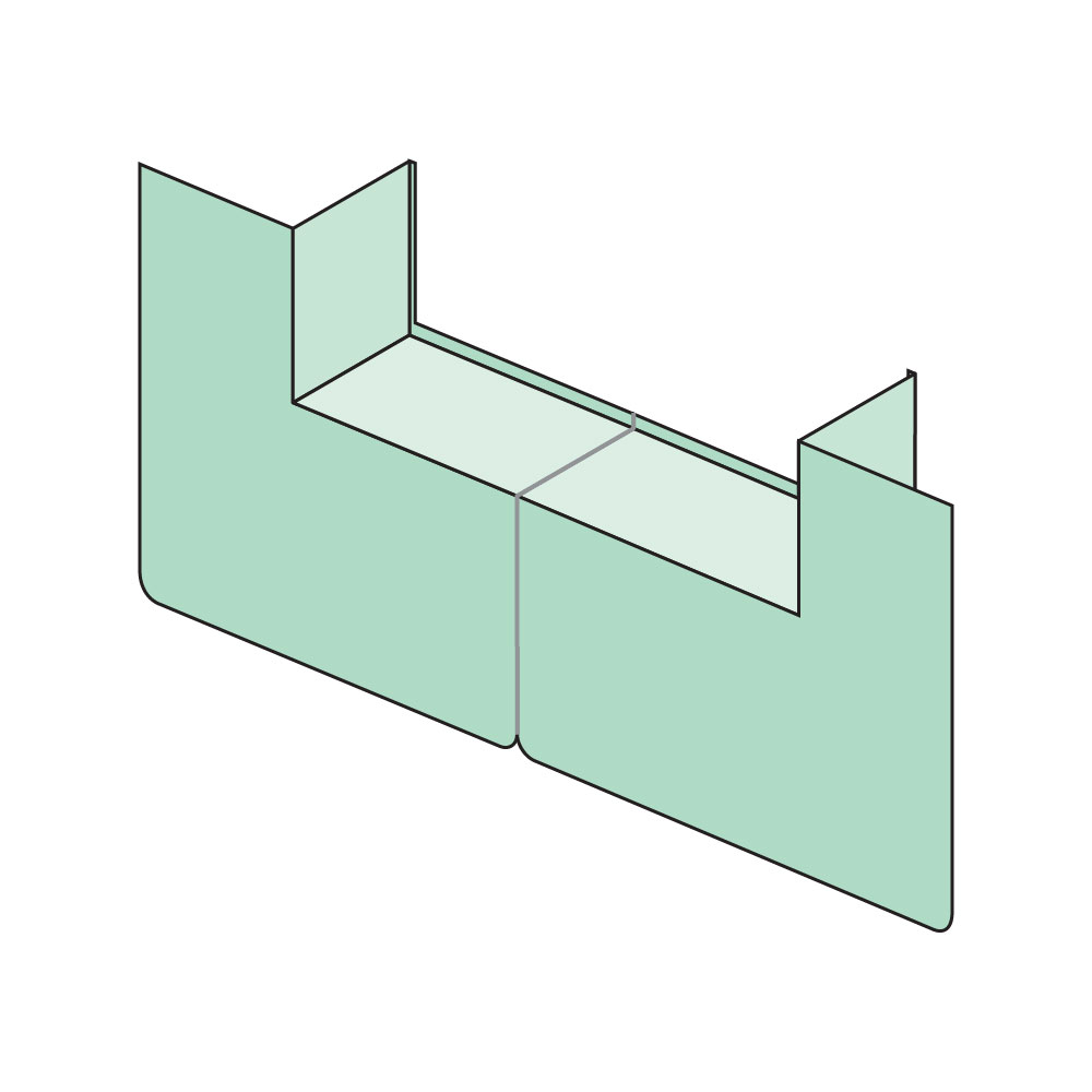 ウェザータイト サッシ用 角部材75 WTSK75【ケース販売】20個入 防水 樹脂サッシ フクビ