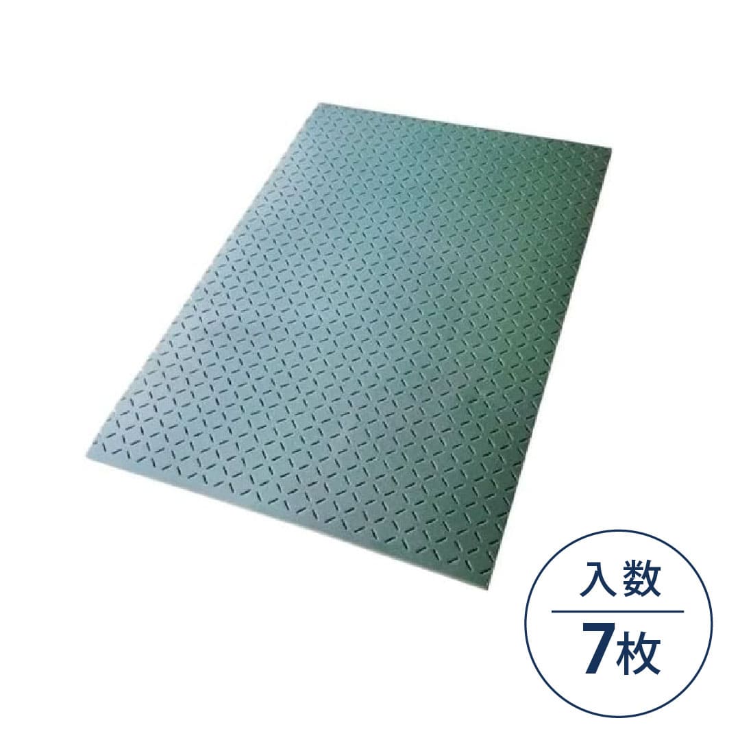 大判厚手クッションマット 1×1.5ｍ 10mm厚【ケース販売】7枚入 RET-TFP-7 人工芝 リアリーターフ グリーンフィールド（法人限定）