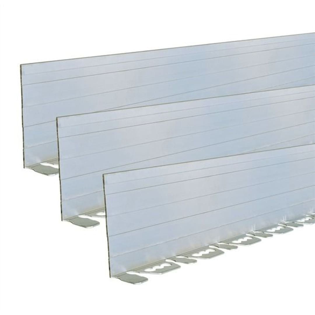 リサイクルエッジング Vタイプ アルミエッジ100【ケース販売】3本 EDG-ALBL100 見切材 グリーンフィールド（法人限定）