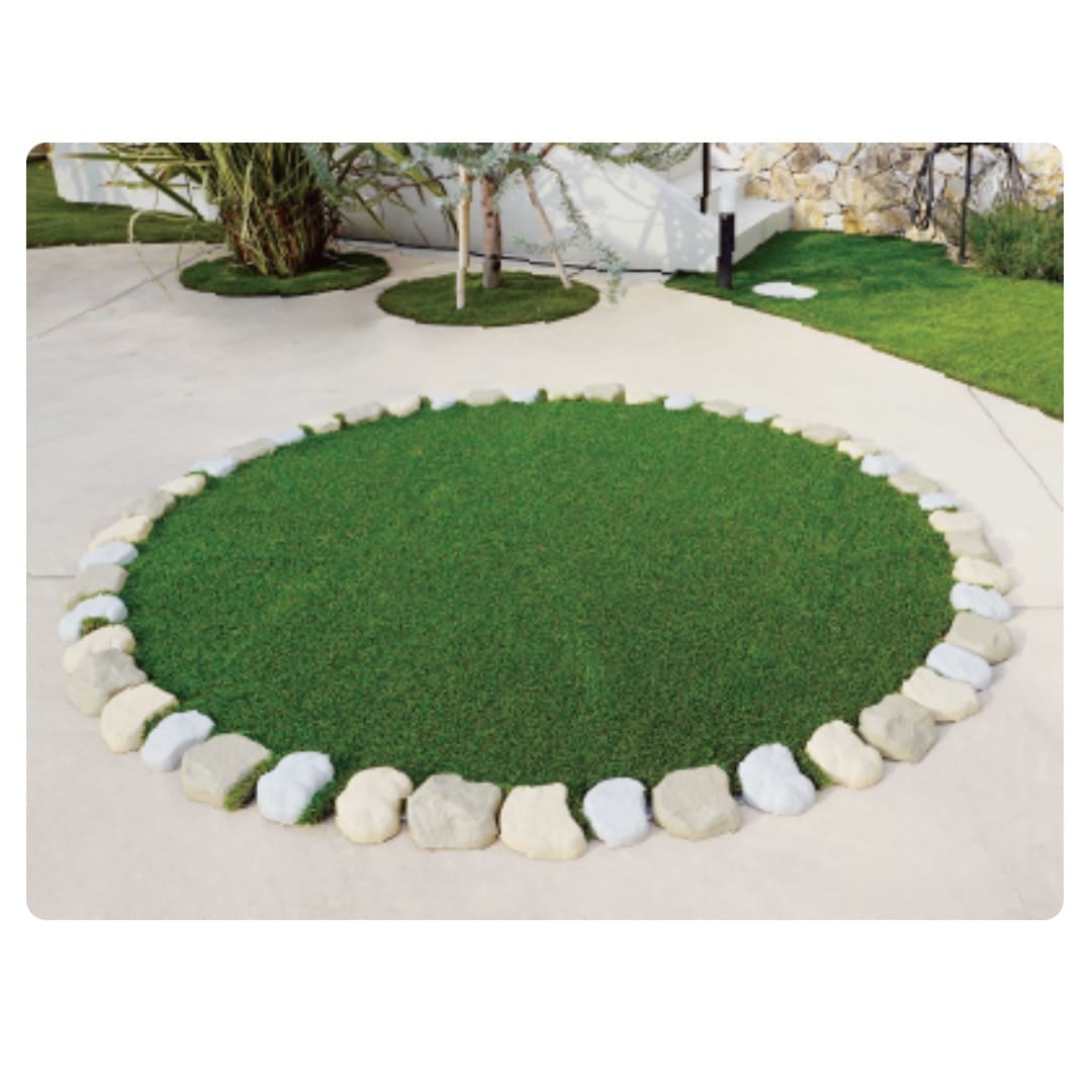 リサイクルエッジング ラバーキャップ付きロックエッジ50 EDG-STCSET 見切材 グリーンフィールド(法人限定)