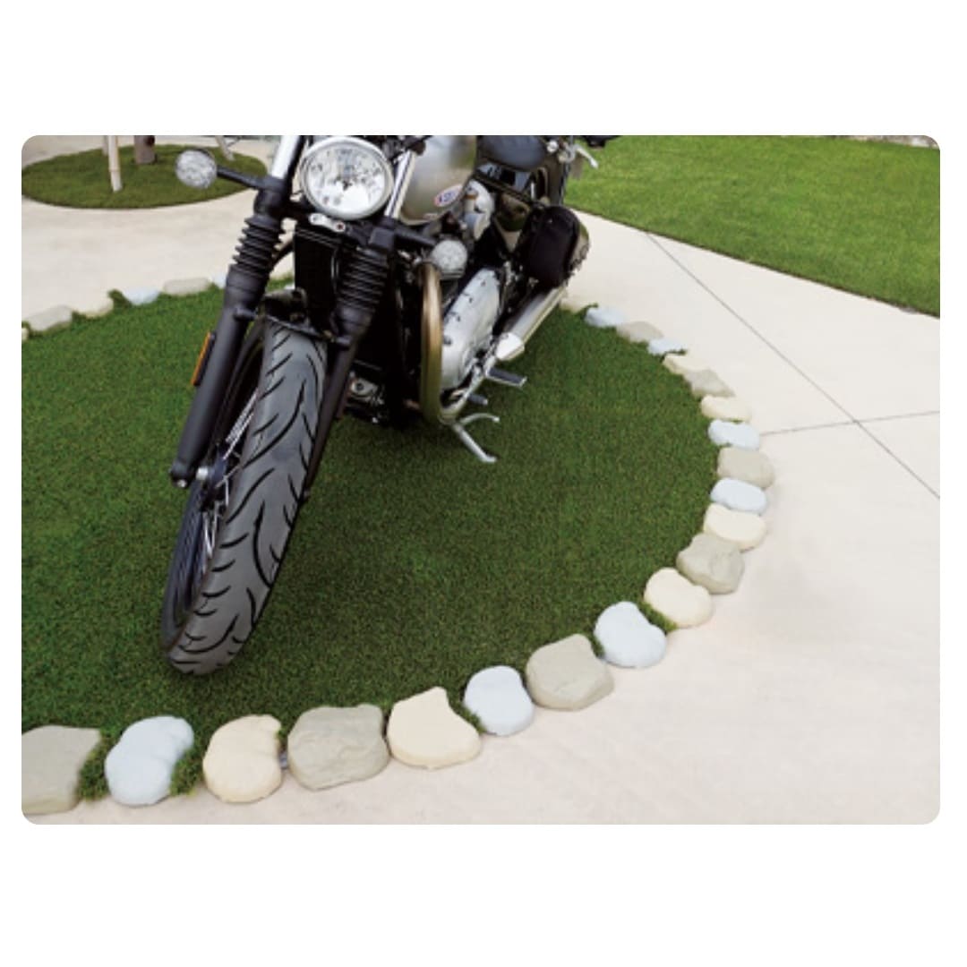 リサイクルエッジング ラバーキャップ付きロックエッジ50 EDG-STCSET 見切材 グリーンフィールド(法人限定)