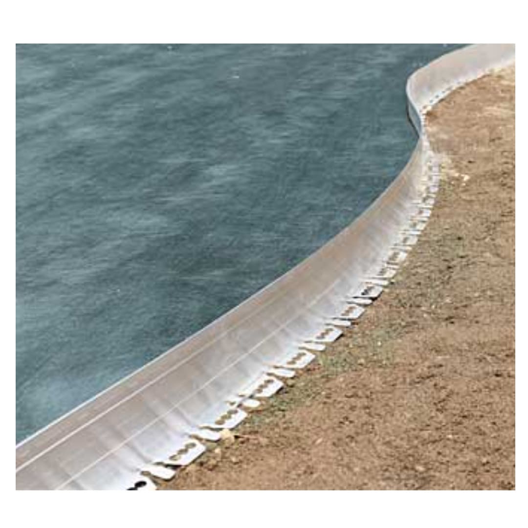 リサイクルエッジング Vタイプ アルミエッジ100【ケース販売】3本 EDG-ALBL100 見切材 グリーンフィールド（法人限定）