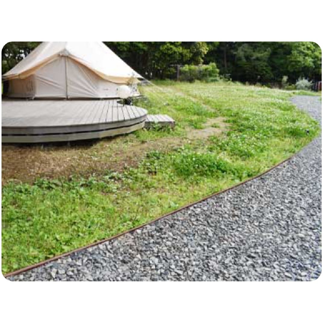 リサイクルエッジング Vタイプ プラエッジ100 ブラック【ケース販売】3本 EDG-VBL-3P 見切材 グリーンフィールド(法人限定)