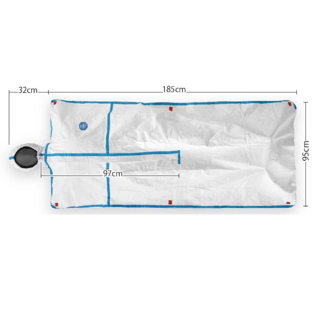 デュポンタイベック ソフトウェアESB フリーサイズ HSS-ESB 緊急避難用寝袋 グリーンフィールド（法人限定）