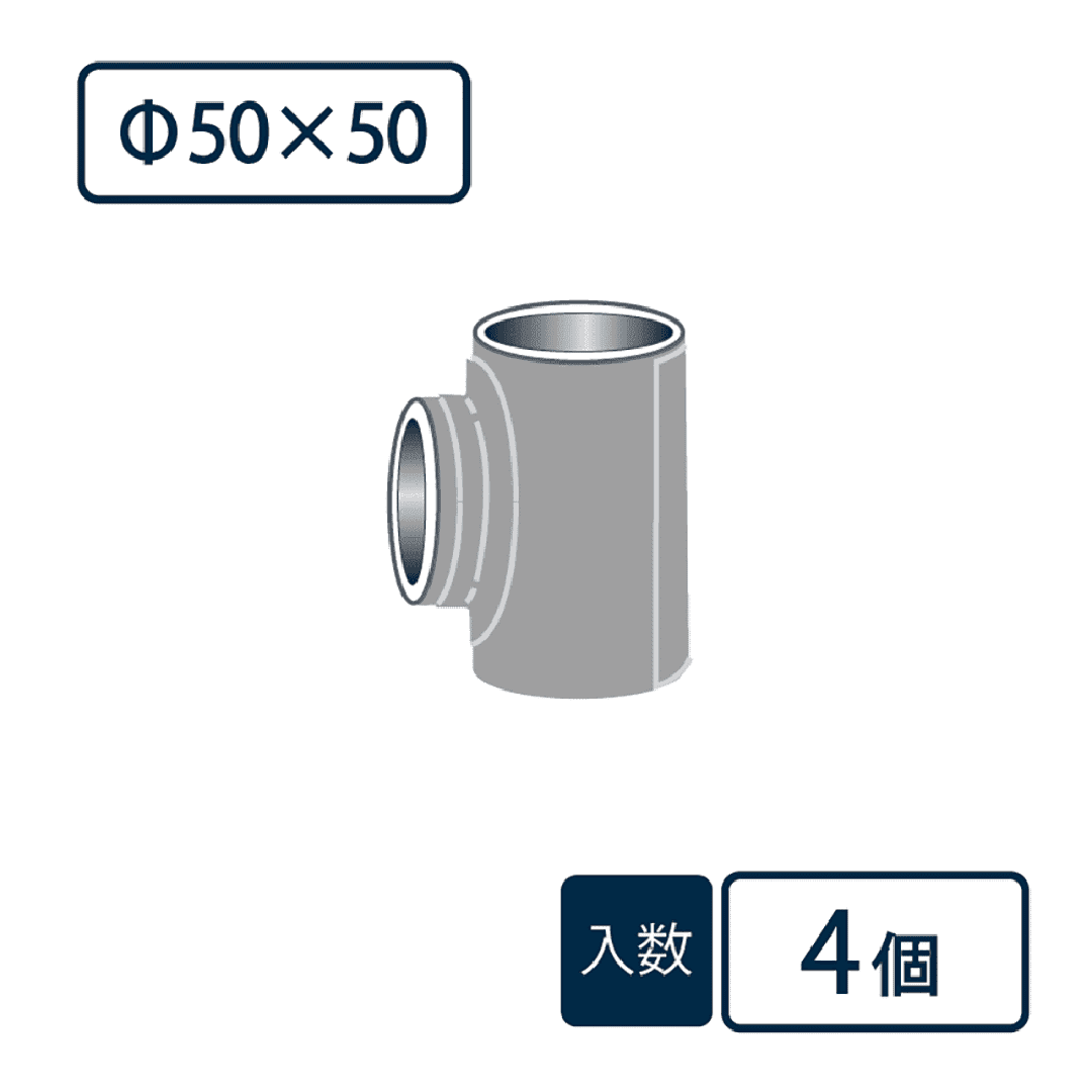 先付けタイプ 継手 90°Y Φ50×50 ベンソン 配管防音材 おとなし君 塩ビ管一体型【ケース販売】4個入 早川ゴム
