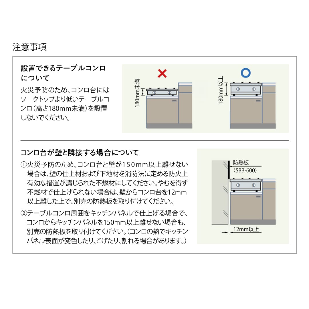 コンパクトキッチン コパンナ W1800 テーブルコンロ 右シンク 開扉 ミスティサックス 照明付 ハウステック