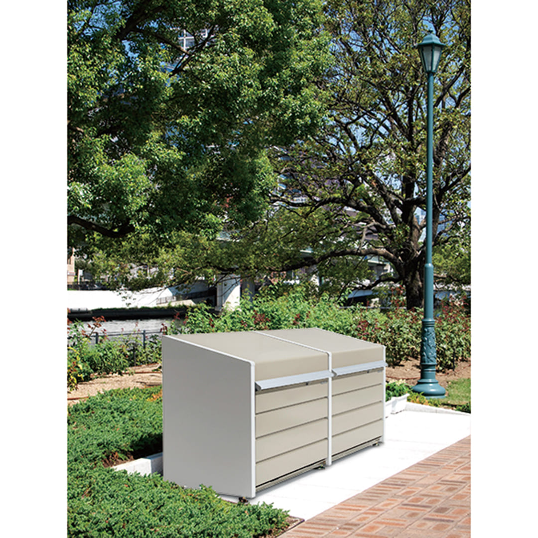 イナバ製作所 ダストボックス ミニ サンドベージュ フランネルグレー