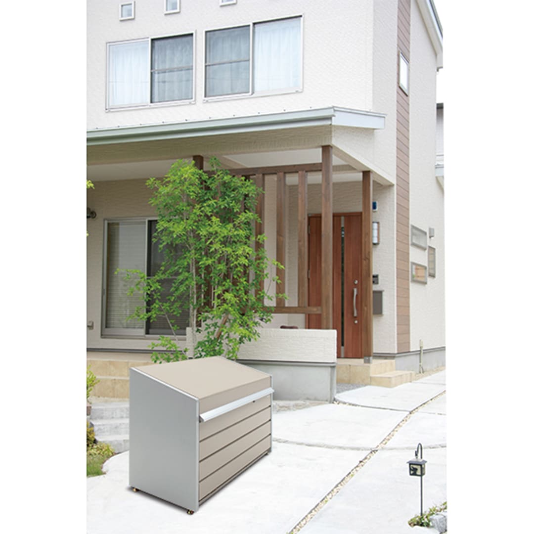 イナバ製作所 ダストボックス ミニ サンドベージュ フランネルグレー