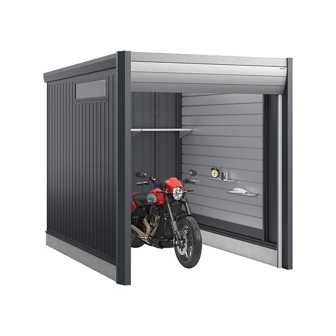 稲葉製作所,イナバ,バイクガレージ,アルシアフィット,DM,物置