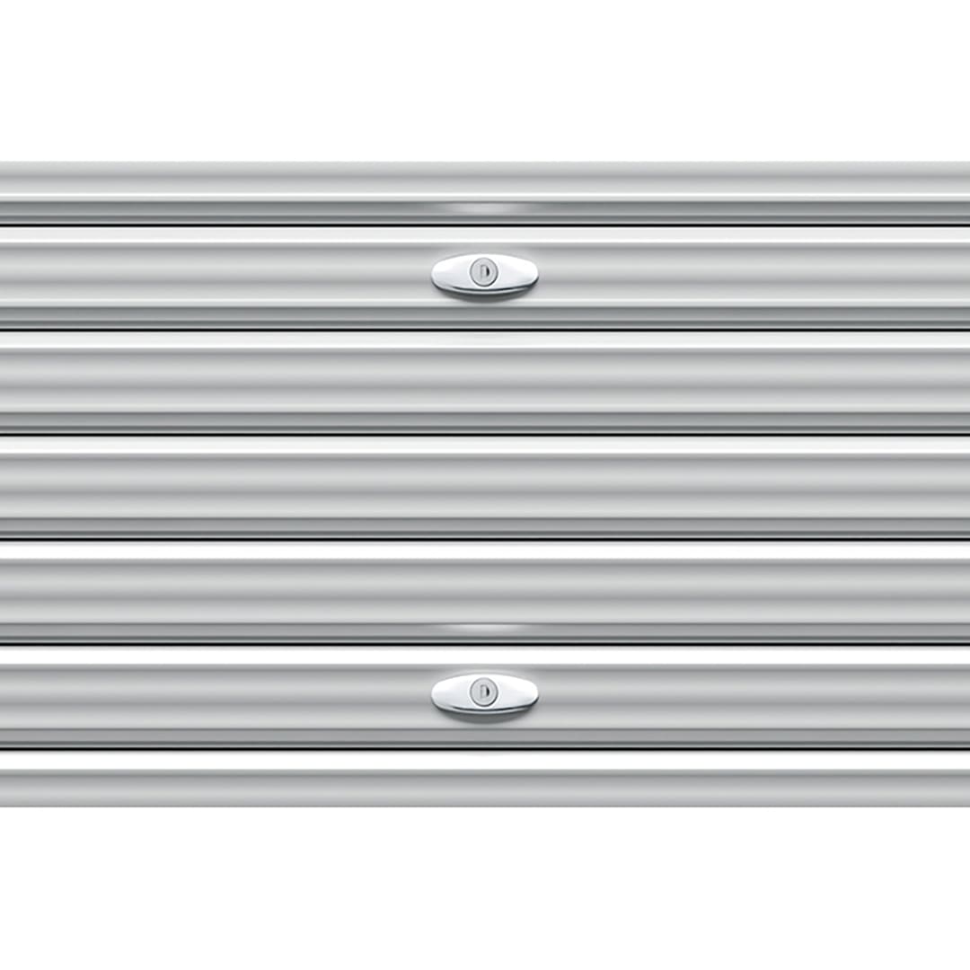 防犯性を高める2段錠