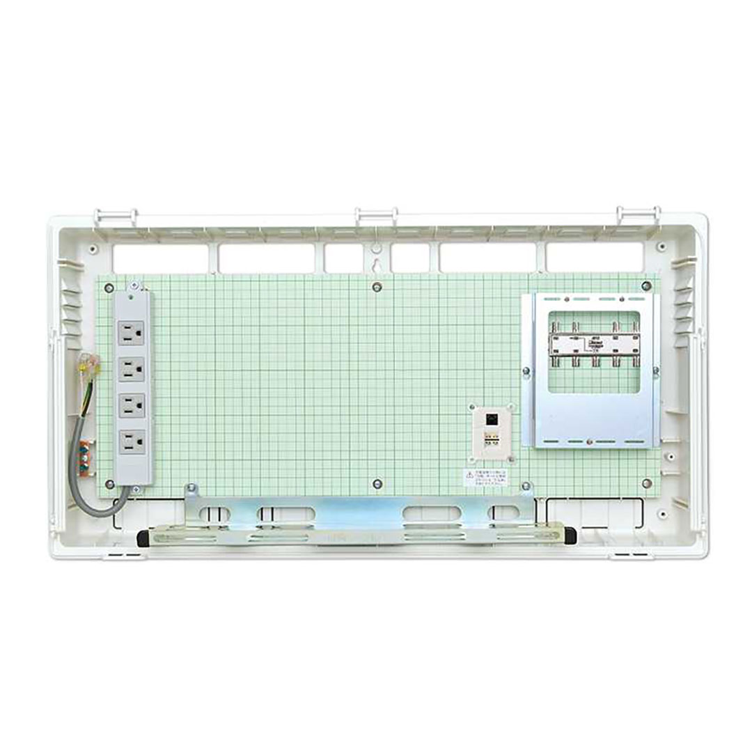 情報盤 TEL TV 情報分電盤 AD-408F-00 基地局BOX 情報配線 アバニアクト Abaniact 因幡電機