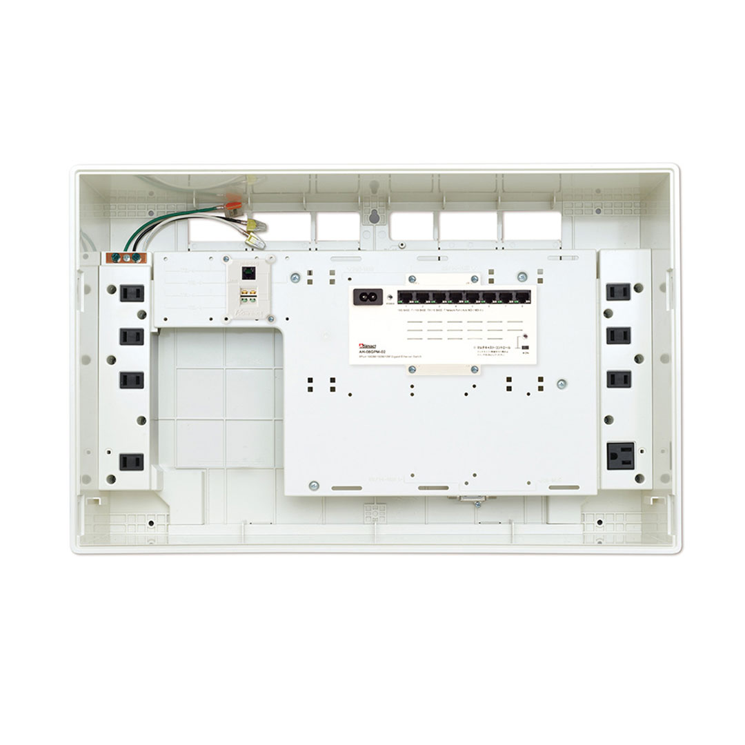 情報盤 トランスフォーム TEL TV 情報分電盤 ATF-488F-00 情報配線 アバニアクト Abaniact 因幡電機