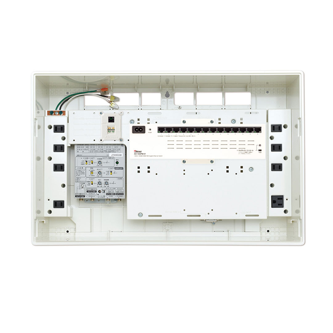情報盤 トランスフォーム TEL TV 情報分電盤 ATF-4148M-00 情報配線 アバニアクト Abaniact 因幡電機