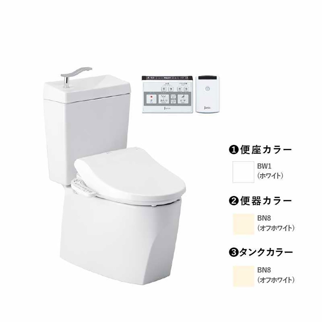 トイレ 3点セット キュアーズ コア CURES core(手洗い付/オフホワイト・リフォーム仕様 排水芯305-435mm SC8250-RGB/オフホワイト・サワレット601 リモコン本体操作併用/ピュアホワイト) ジャニス工業