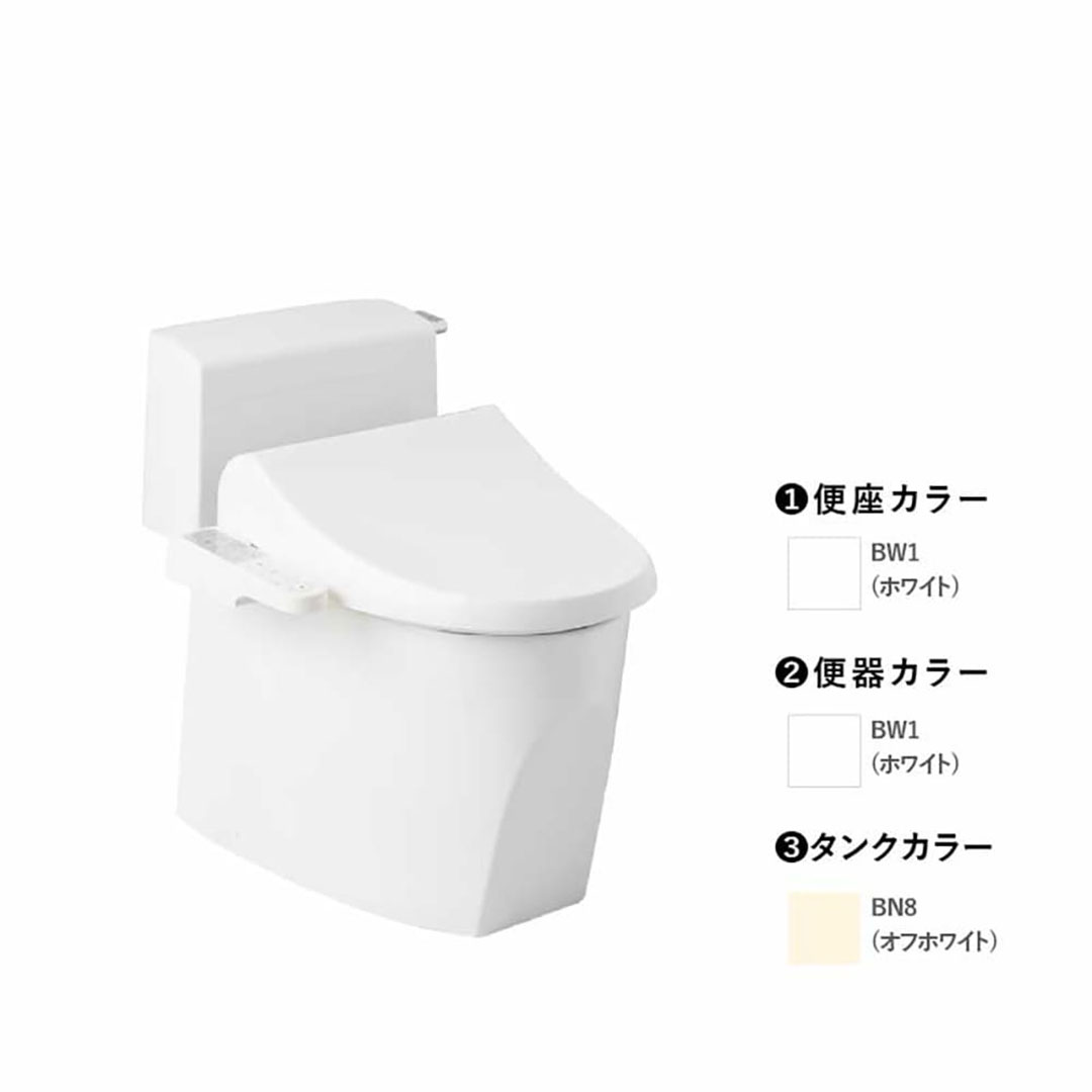 トイレ 3点セット キュアーズ クーペ CURES coupe(ロータンク/オフホワイト・リフォーム仕様 排水芯305-435mm SC8251-RGB/ピュアホワイト・サワレット230 本体操作タイプ 脱臭機能なし/ピュアホワイト) ジャニス工業