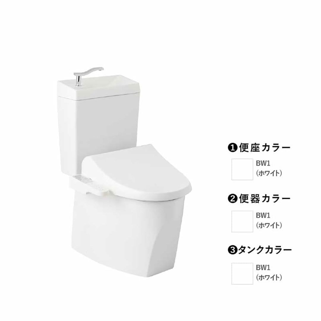 トイレ 3点セット キュアーズ コア CURES core(手洗い付/ピュアホワイト・床排水仕様 排水芯200mm SC8250-SGB/ピュアホワイト・サワレット230 本体操作タイプ 脱臭機能なし/ピュアホワイト) ジャニス工業