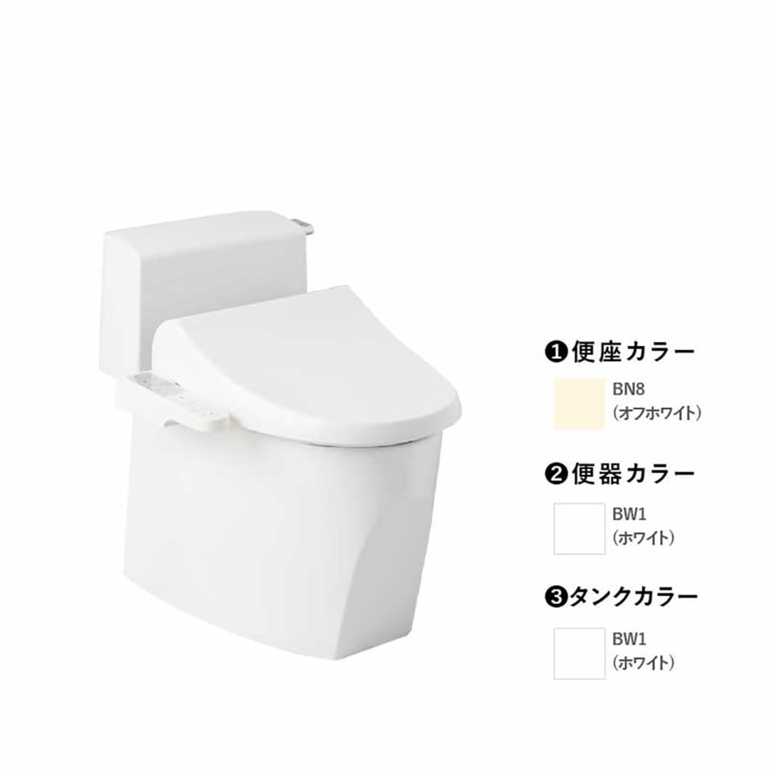 トイレ 3点セット キュアーズ クーペ CURES coupe(ロータンク/ピュアホワイト・リフォーム仕様 排水芯305-435mm SC8251-RGB/ピュアホワイト・サワレット230 本体操作タイプ 脱臭機能なし/オフホワイト) ジャニス工業