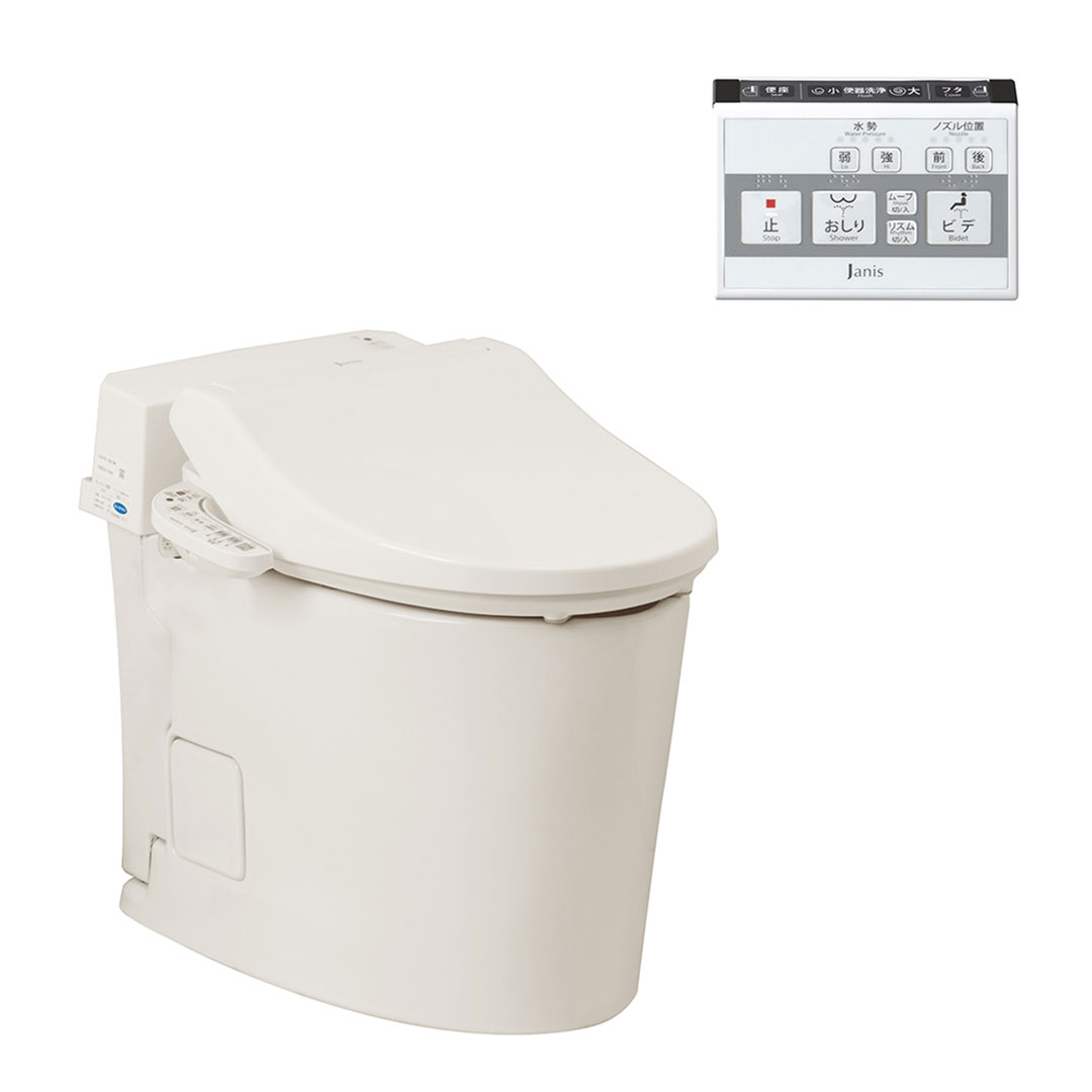 SmartCleanⅢ 床排水仕様 一般地用 オフホワイト SMA8204SGB/BN8 タンクレストイレ ジャニス工業