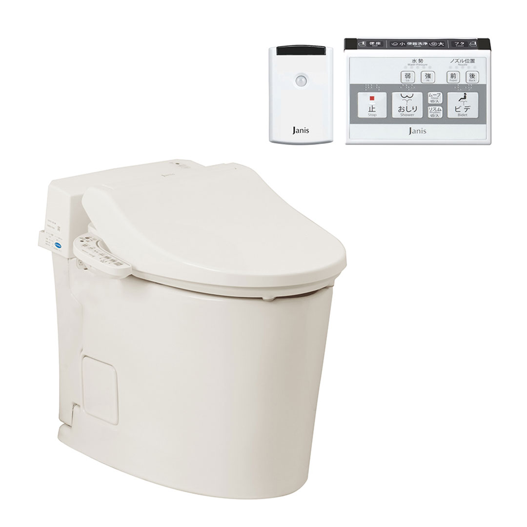 SmartCleanⅢα 床排水仕様 一般地用 オフホワイト SMA8205SGB/BN8 タンクレストイレ ジャニス工業