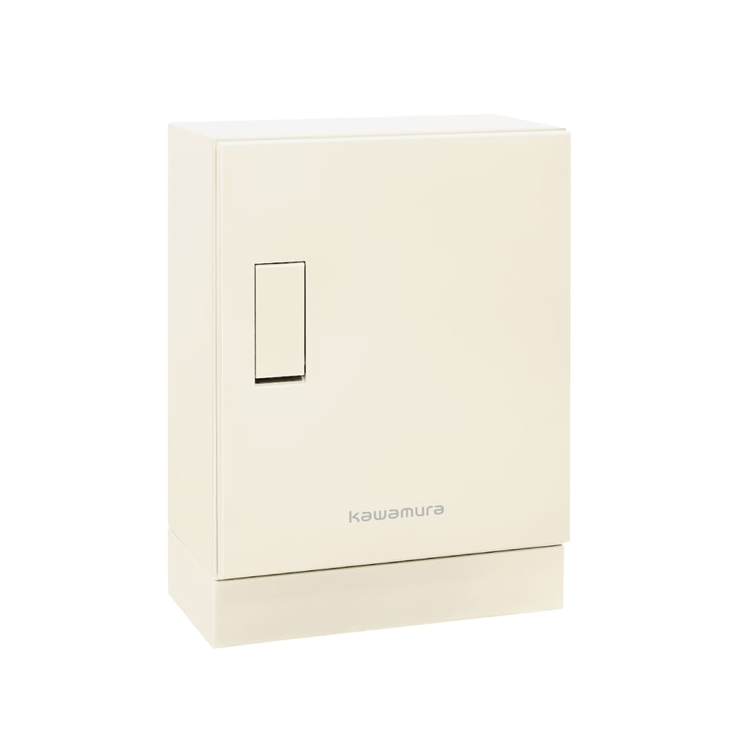 河村電器産業 ルスポ ホーム 架台タイプ 奥行280mm ミルキーホワイト KDPL5247-28CK 戸建用 宅配ボックス
