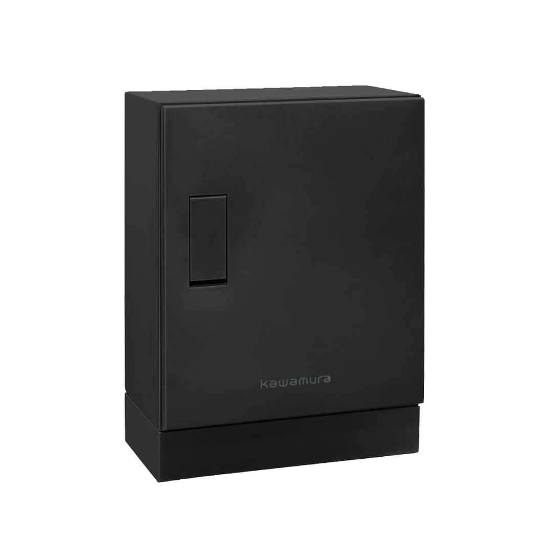 河村電器産業 ルスポ ホーム 架台タイプ 奥行280mm ブラック KDPL5247-28CBL 戸建用 宅配ボックス