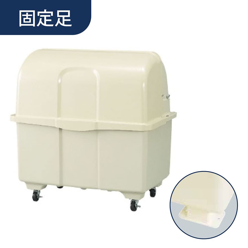 ジャンボペール HG600K 固定足 610L アイボリー FRP カイスイマレン（法人限定）