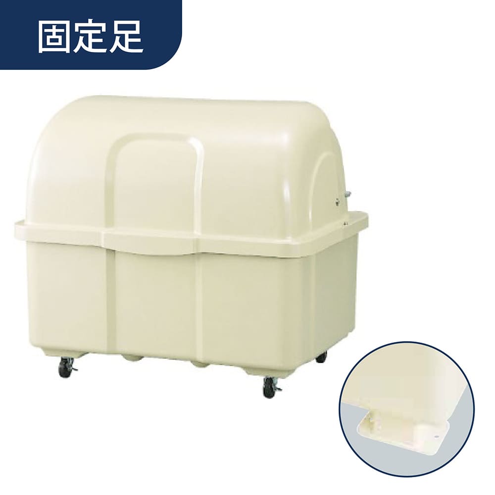 ジャンボペール HG800K 固定足 800L アイボリー FRP カイスイマレン（法人限定）